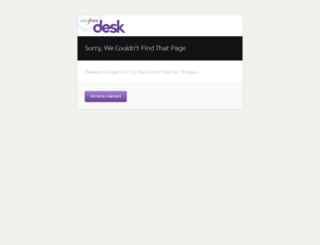 kichink.desk.com screenshot