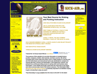 kick-aid.com screenshot