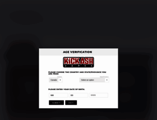 kickashvapes.com screenshot