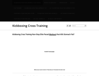 kickboxingcrosstraining.com screenshot