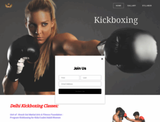 kickboxingdelhi.weebly.com screenshot