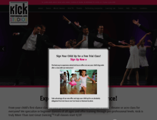 kickdancestudios.com screenshot