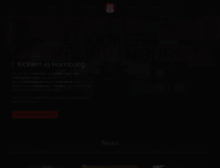 kickern-hamburg.de screenshot