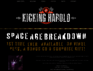 kickingharold.com screenshot
