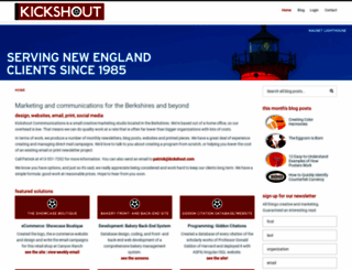 kickshout.com screenshot