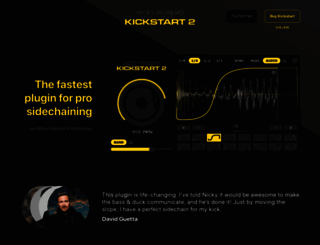 kickstart-plugin.com screenshot
