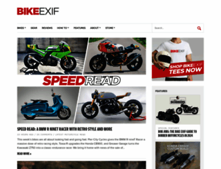 kickstart.bikeexif.com screenshot