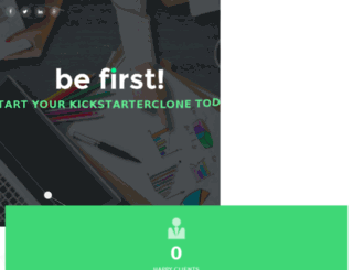 kickstarterclone.net screenshot