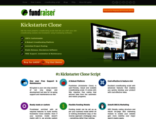 kickstarterclone.org screenshot