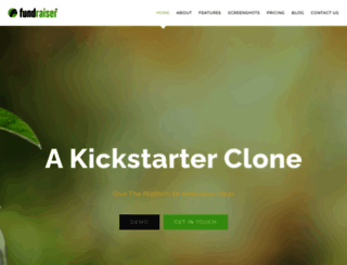 kickstarterclones.com screenshot