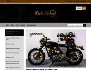 kickstartershop.de screenshot