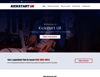 kickstartuk.org screenshot