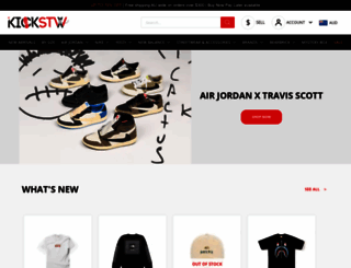 kickstw.com.au screenshot