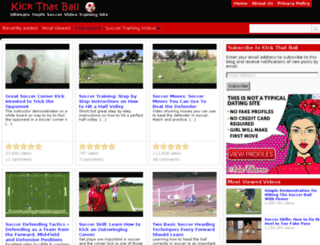 kickthatball.com screenshot