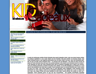 kid-cadeaux.com screenshot
