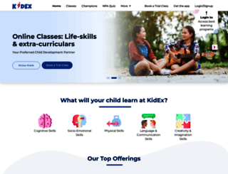 kid-ex.com screenshot