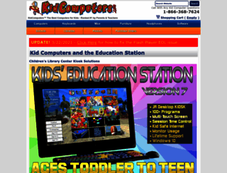 kidcomputers.com screenshot