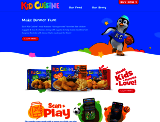 kidcuisine.com screenshot