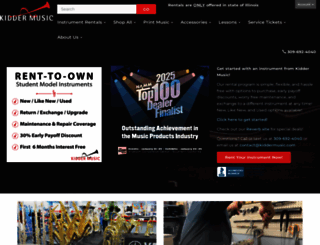 kiddermusic.com screenshot