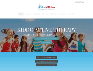 kiddoactive.com screenshot