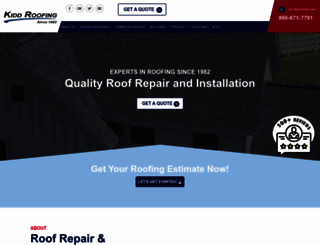 kiddroof.com screenshot