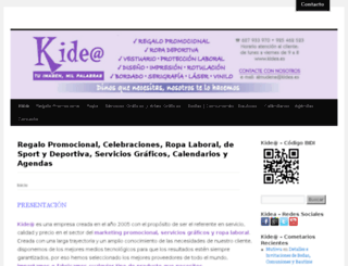 kidea.es screenshot