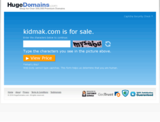 kidmak.com screenshot