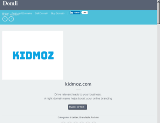kidmoz.com screenshot
