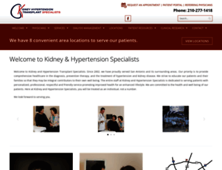 kidney-specialists.net screenshot