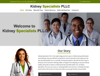 kidney-specialists.org screenshot