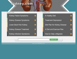 kidney.com screenshot