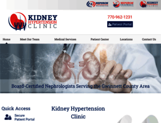 kidneyhypertension.net screenshot