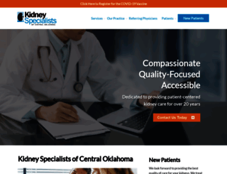 kidneyspecialistsok.com screenshot