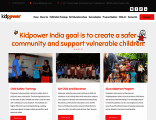kidpower.org.in screenshot