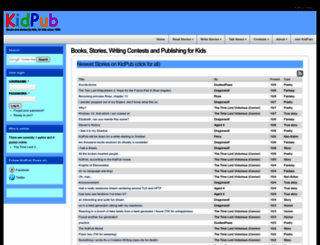 kidpub.com screenshot