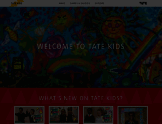 kids1.tate.org.uk screenshot