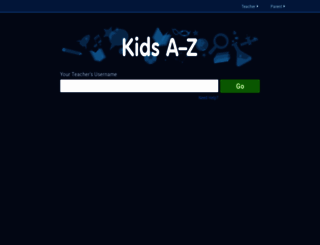 kidsa-z.com screenshot