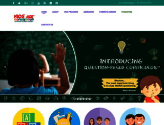 kidsagepreschool.com screenshot