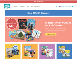 kidsbooks.com screenshot