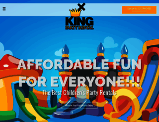 kidsbounceparties.com screenshot