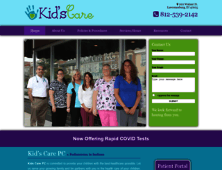 kidscarelawrenceburg.com screenshot