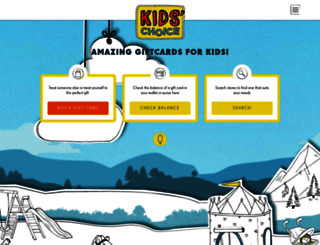 kidschoicecard.co.uk screenshot