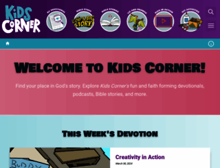 kidscorner.net screenshot