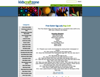 kidscraftzone.com screenshot