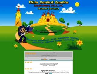 kidsdentalcastle.com screenshot