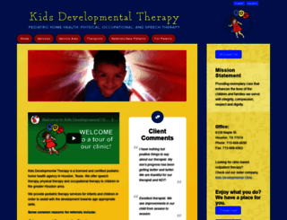 kidsdevelopmentaltherapy.com screenshot