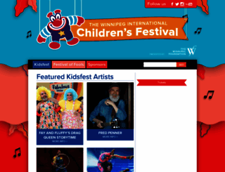 kidsfest.ca screenshot