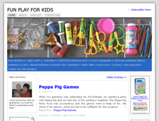 kidsfunblog.com screenshot