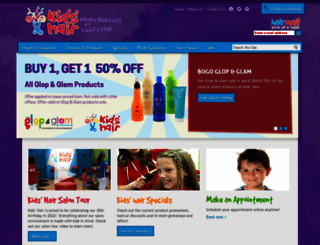 kidshairinc.com screenshot