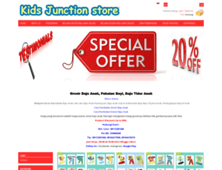 kidsjunction-store.com screenshot